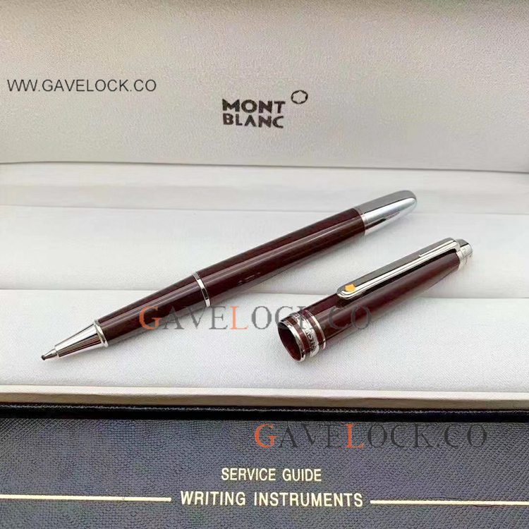 Copy Mont blanc Pen Le Petit Prince Brown Rollerball Pen